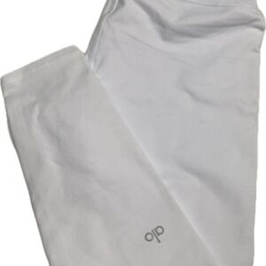 Alo Yoga Classic White Leggings
